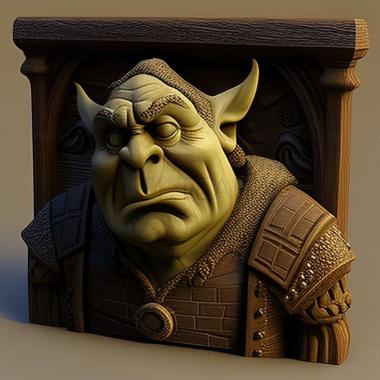 3D model Shrek 2 The Game game (STL)